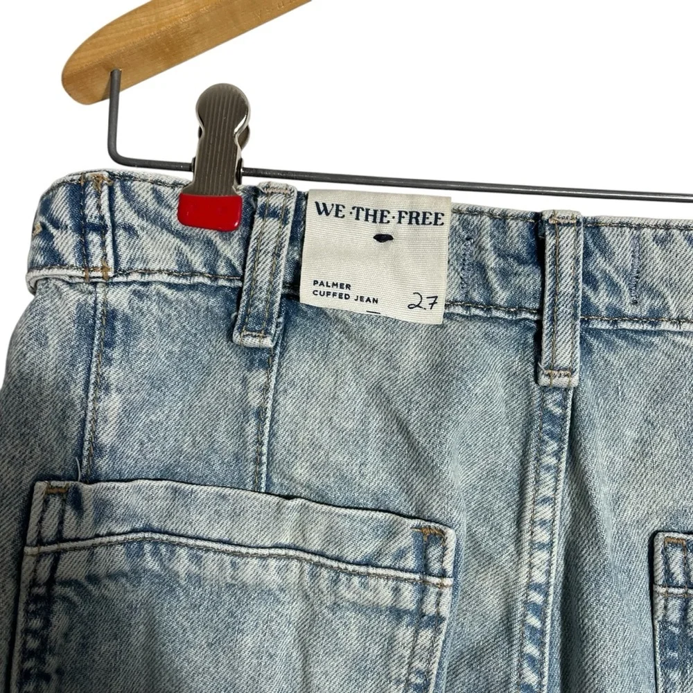 WE THE FREE x FREE PEOPLE Palmer Cuffed Jean in La La Land - Picture 8 of 12